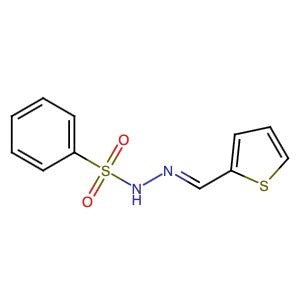 1820750-45-5 | (E)-N'-(Thiophen-2-ylmethylene)benzenesulfonohydrazide - Hoffman Fine Chemicals