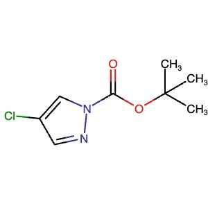 CAS 1821332-22-2 | tert-Butyl 4-chloro-1H-pyrazole-1-carboxylate