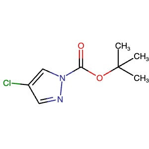 1821332-22-2 | tert-Butyl 4-chloro-1H-pyrazole-1-carboxylate - Hoffman Fine Chemicals