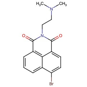 182344-65-6 | 6-Bromo-2-[2-(dimethylamino)ethyl]-1H-benz[de]isoquinoline-1,3(2H)-dione - Hoffman Fine Chemicals