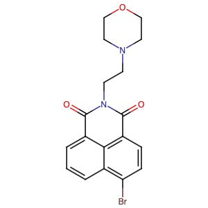 182344-68-9 | N-(2-Morpholinoethyl)-4-bromo-1,8-naphthalimide - Hoffman Fine Chemicals