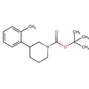 1823845-19-7 | tert-Butyl 3-(o-tolyl)piperidine-1-carboxylate - Hoffman Fine Chemicals