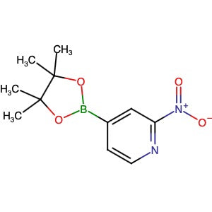 1841080-51-0 | 2-Nitro-4-(4,4,5,5-tetramethyl-1,3,2-dioxaborolan-2-yl)pyridine - Hoffman Fine Chemicals