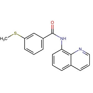 1846573-92-9 | 3-(Methylthio)-N-(quinolin-8-yl)benzamide - Hoffman Fine Chemicals