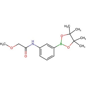 1853185-35-9 | 2-Methoxy-N-[3-(tetramethyl-1,3,2-dioxaborolan-2-yl)phenyl]acetamide - Hoffman Fine Chemicals