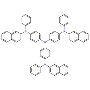 185690-41-9 | 4,4′,4′′-Tris[2-naphthyl(phenyl)amino]triphenylamine - Hoffman Fine Chemicals