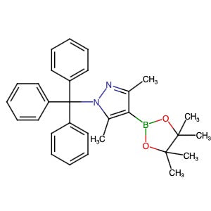 1874148-66-9 | 3,5-Dimethyl-1-trityl-1H-pyrazole-4-boronic acid pinacol ester - Hoffman Fine Chemicals