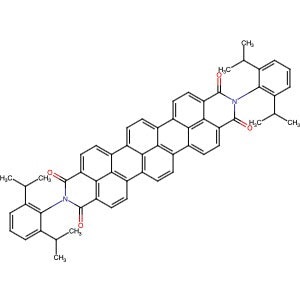 187536-95-4 | N,N'-Di(2,6-diisopropylphenyl)terrylene-3,4:11,12-tetracaboxdiimide - Hoffman Fine Chemicals