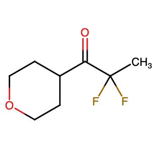 1880752-09-9 | 2,2-difluoro-1-(tetrahydro-2H-pyran-4-yl)propan-1-one - Hoffman Fine Chemicals