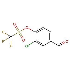 188112-72-3 | 2-Chloro-4-formylphenyl trifluoromethanesulfonate - Hoffman Fine Chemicals