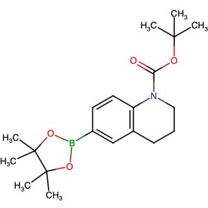 1912446-60-6 | tert-Butyl 6-(4,4,5,5-tetramethyl-1,3,2-dioxaborolan-2-yl)-3,4-dihydroquinoline-1(2H)-carboxylate - Hoffman Fine Chemicals