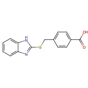 194479-08-8 | 4-[(1H-1,3-Benzodiazol-2-ylsulfanyl)methyl]benzoic acid - Hoffman Fine Chemicals