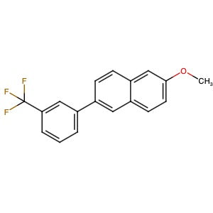 194874-03-8 | 2-Methoxy-6-[3-(trifluoromethyl)phenyl]naphthalene - Hoffman Fine Chemicals