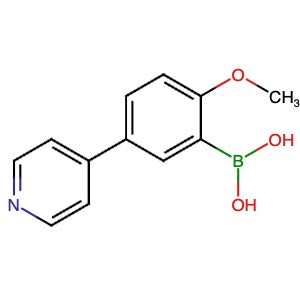 196861-33-3 | 2-Methoxy-5-(pyridin-4-yl)phenylboronic acid - Hoffman Fine Chemicals