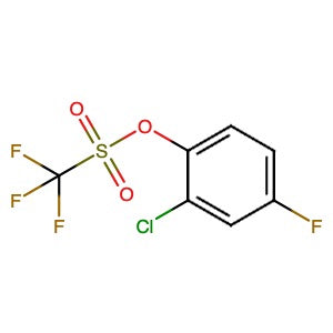 198206-02-9 | 2-Chloro-4-fluorophenyl trifluoromethanesulfonate - Hoffman Fine Chemicals