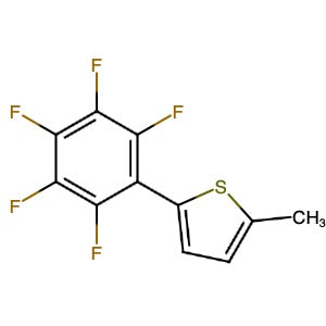 204191-71-9 | 2-Methyl-5-(2,3,4,5,6-pentafluorophenyl)thiophene - Hoffman Fine Chemicals