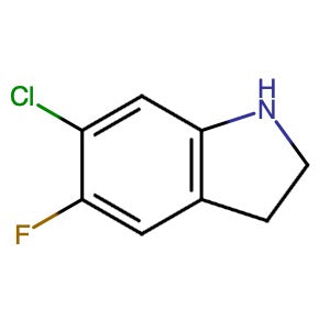 205584-67-4 | 6-Chloro-5-fluoroindoline - Hoffman Fine Chemicals
