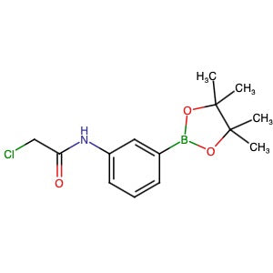 2057449-99-5 | 2-Chloro-N-(3-(4,4,5,5-tetramethyl-1,3,2-dioxaborolan-2-yl)phenyl)acetamide - Hoffman Fine Chemicals