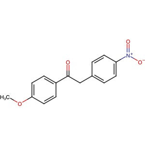 20765-22-4 | 1-(4-Methoxyphenyl)-2-(4-nitrophenyl)ethan-1-one - Hoffman Fine Chemicals