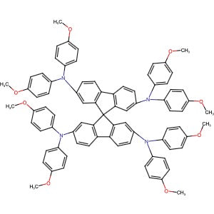 207739-72-8 | 2,2′,7,7′-Tetrakis(N,N-di-p-methoxyphenylamine)-9,9′-spirobifluorene - Hoffman Fine Chemicals