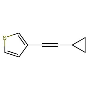 2098046-96-7 | 3-(2-Cyclopropylethynyl)thiophene - Hoffman Fine Chemicals