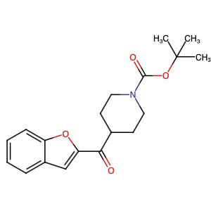 209808-04-8 | 1,1-Dimethylethyl 4-(2-benzofuranylcarbonyl)-1-piperidinecarboxylate - Hoffman Fine Chemicals