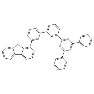 2119563-83-4 | 2-(3'-(Dibenzo[b,d]furan-4-yl)-[1,1'-biphenyl]-3-yl)-4,6-diphenylpyrimidine - Hoffman Fine Chemicals