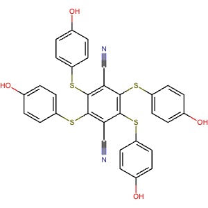 2125669-92-1 | 2,3,5,6-Tetrakis((4-hydroxyphenyl)thio)terephthalonitrile - Hoffman Fine Chemicals