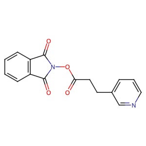 2125748-58-3 | 1,3-Dioxoisoindolin-2-yl 3-(pyridin-3-yl)propanoate - Hoffman Fine Chemicals