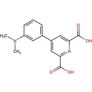 2131214-24-7 | 4-(3-(Dimethylamino)phenyl)pyridine-2,6-dicarboxylic acid - Hoffman Fine Chemicals