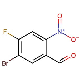 213382-45-7 | 5-Bromo-4-fluoro-2-nitrobenzaldehyde - Hoffman Fine Chemicals
