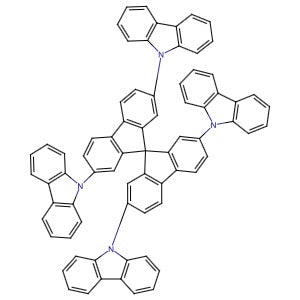 214078-86-1 | 2,2′,7,7′-Tetrakis(carbazol-9-yl)-9,9-spirobifluorene - Hoffman Fine Chemicals