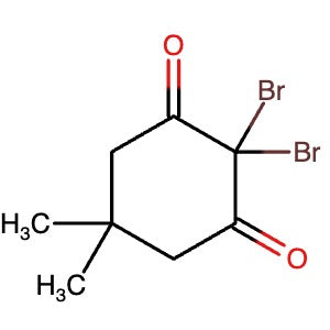 21428-65-9 | 2,2-Dibromo-5,5-dimethylcyclohexane-1,3-dione - Hoffman Fine Chemicals