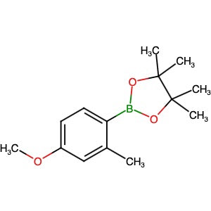 214360-68-6 | 2-(4-Methoxy-2-methylphenyl)-4,4,5,5-tetramethyl-1,3,2-dioxaborolane - Hoffman Fine Chemicals