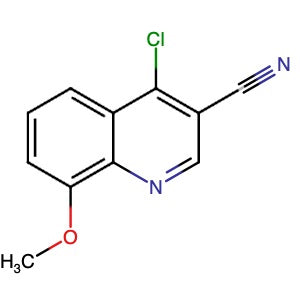 214476-78-5 | 4-Chloro-8-methoxyquinoline-3-carbonitrile - Hoffman Fine Chemicals