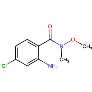 214971-18-3 | 2-Amino-4-chloro-N-methoxy-N-methylbenzamide - Hoffman Fine Chemicals