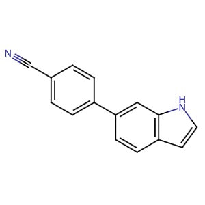 215237-43-7 | 4-(1H-Indol-6-yl)benzonitrile - Hoffman Fine Chemicals