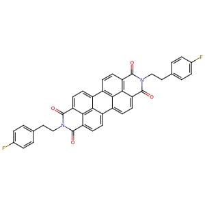 215726-57-1 | N,N′-Bis[2-(4-fluoro-phenyl)-ethyl]- 3,4,9,10-perylenetetradicarboximide - Hoffman Fine Chemicals