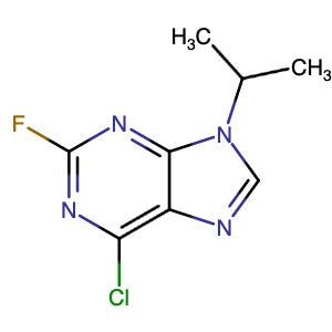 220696-58-2 | 2-Fluoro-6-chloro-9-(1-methylethyl)-9h-purine - Hoffman Fine Chemicals