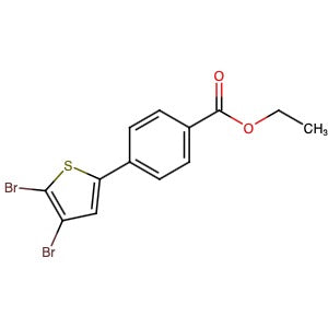 222840-93-9 | 2,3-Dibromo-5-(4-ethoxycarbonylphenyl)thiophene - Hoffman Fine Chemicals