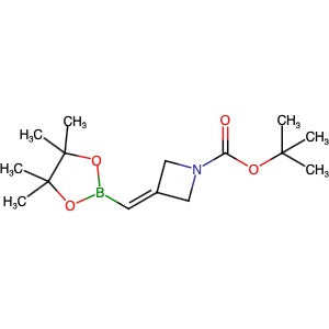 2246802-17-3 | tert-Butyl 3-((4,4,5,5-tetramethyl-1,3,2-dioxaborolan-2- yl)methylene)azetidine-1-carboxylate - Hoffman Fine Chemicals