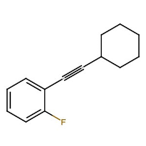 2260561-83-7 | 1-(Cyclohexylethynyl)-2-fluorobenzene - Hoffman Fine Chemicals