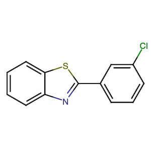 22868-31-1 | 2-(3-Chlorophenyl)benzo[d]thiazole - Hoffman Fine Chemicals