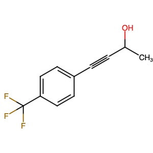 229015-31-0 | 4-[4-(Trifluoromethyl)phenyl]-3-butyn-2-ol - Hoffman Fine Chemicals