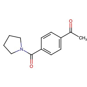 235416-35-0 | 1-(4-(Pyrrolidine-1-carbonyl)phenyl)ethan-1-one - Hoffman Fine Chemicals