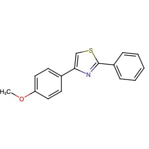 2362-68-7 | 4-(4-Methoxyphenyl)-2-phenylthiazole - Hoffman Fine Chemicals