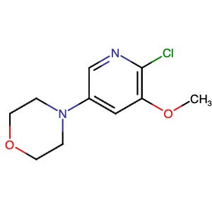 2363768-84-5 | 4-(6-Chloro-5-methoxy-3-pyridyl)morpholine - Hoffman Fine Chemicals