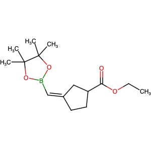 2365173-44-8 | (Z)-Ethyl 3-((4,4,5,5-tetramethyl-1,3,2-dioxaborolan-2-yl)methylene)- cyclopentanecarboxylate - Hoffman Fine Chemicals
