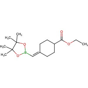 2365173-46-0 | Ethyl 4-((4,4,5,5-tetramethyl-1,3,2-dioxaborolan-2-yl)methylene)- cyclohexanecarboxylate - Hoffman Fine Chemicals