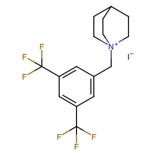 2414963-44-1 | 1-[3,5-Bis(trifluoromethyl)benzyl]quinuclidin-1-ium iodide - Hoffman Fine Chemicals